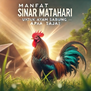 Manfaat Sinar Matahari untuk Ayam Sabung: Apa Saja?